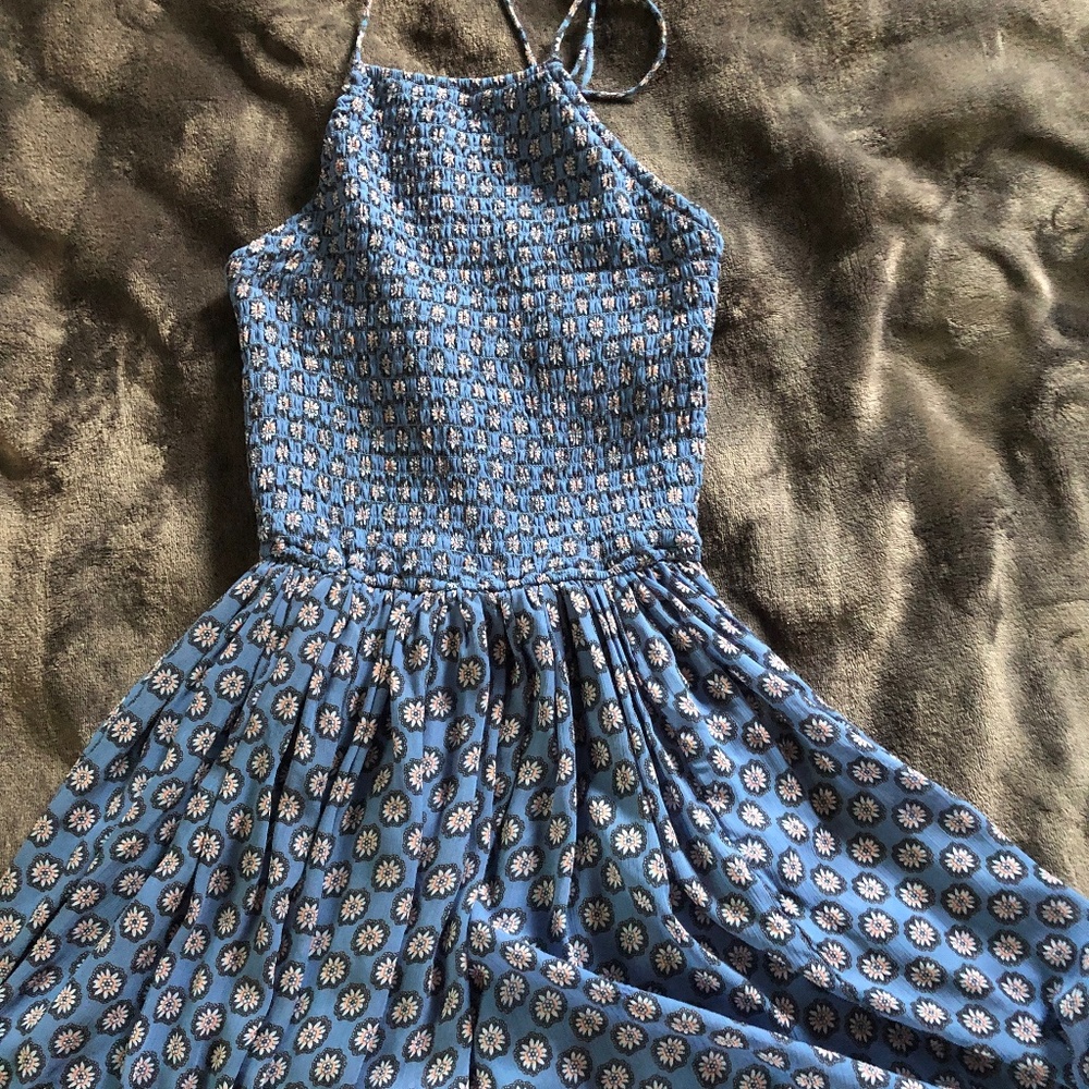 Floral Halter Dress
